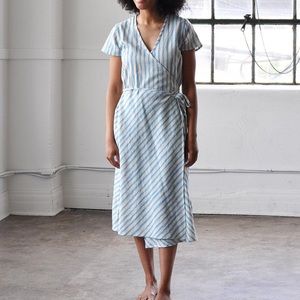 PO-EM Ode Dress Horizon Blue size Medium